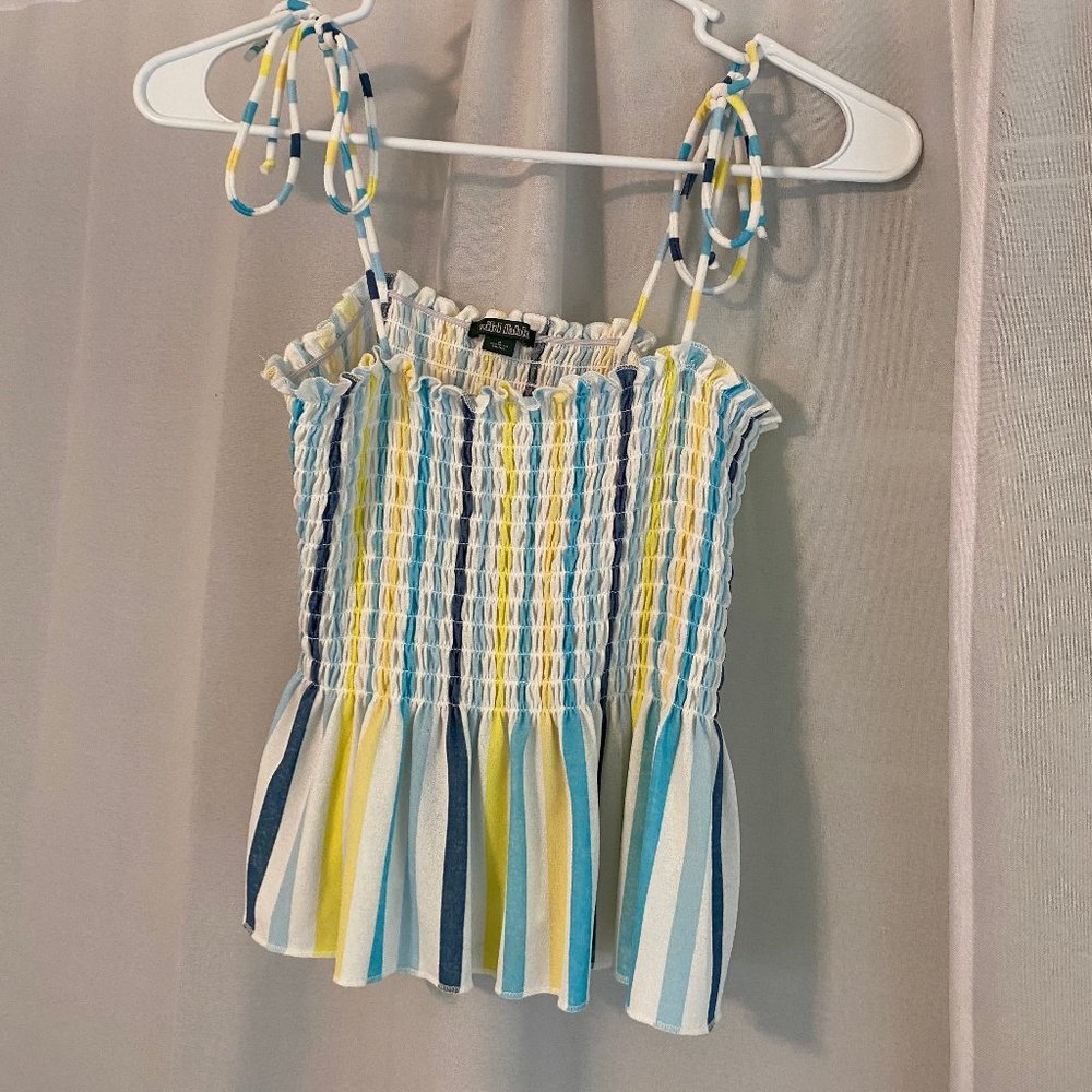 striped tank top